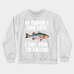 My Lucky Fishing Costume - Freshwater Fish Bass Crewneck Sweatshirt